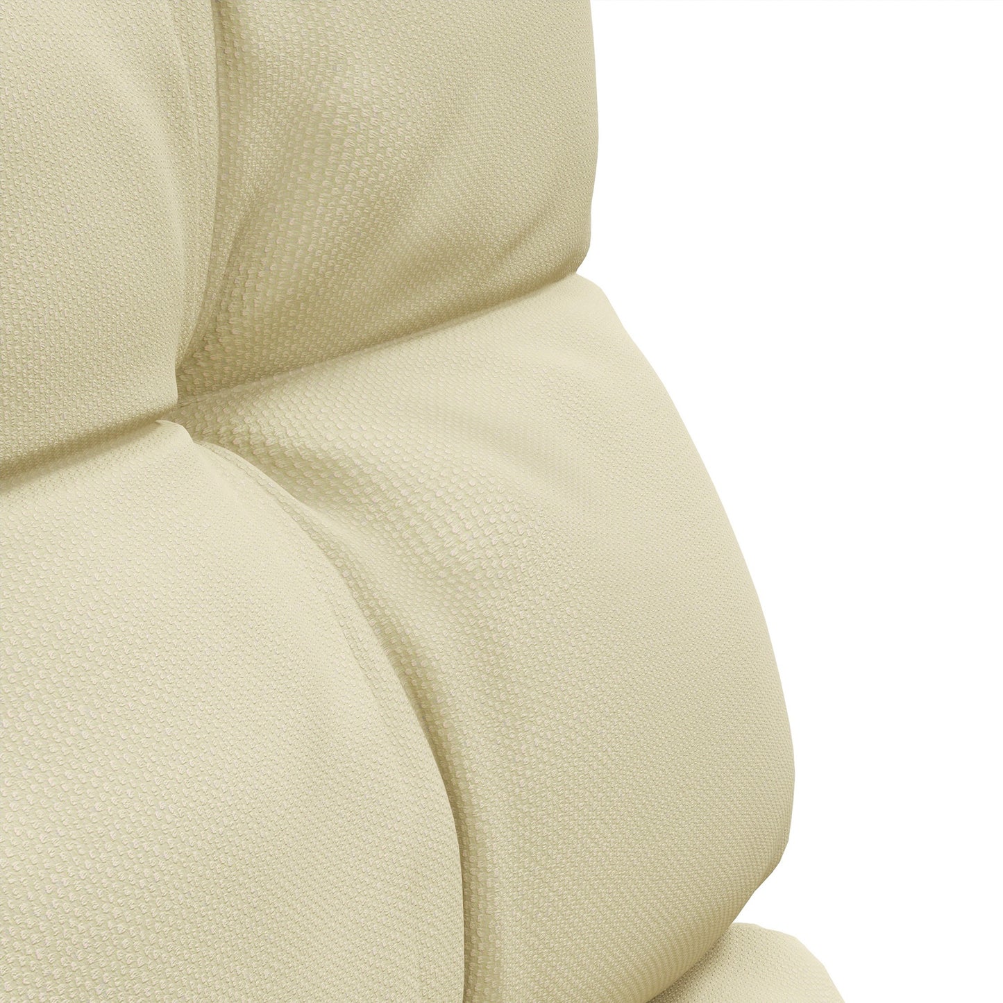 Outsunny Cushion Refresh: Beige Seat & Backrest Set for Patio Chair Comfort