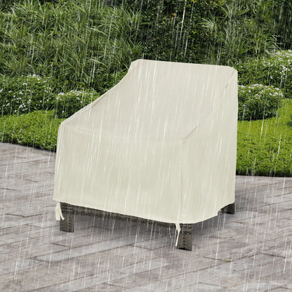 Outsunny Chair Shield: Waterproof 600D Oxford Outdoor Furniture Protector