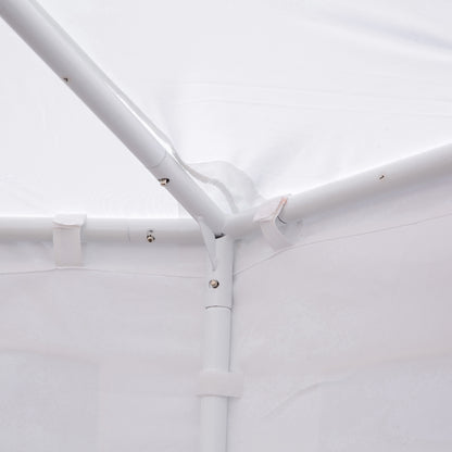 Outsunny 8.9x6.5 m Waterproof Marquee Canopy-White