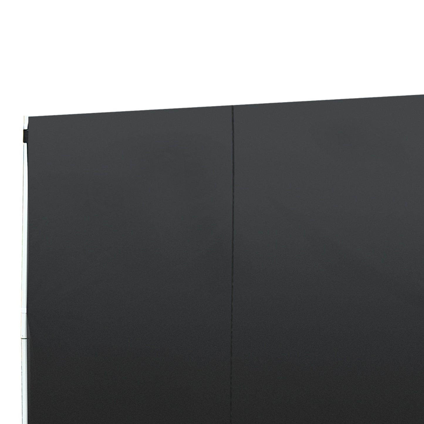 Outsunny 3m Gazebo Exchangeable Side Panels Wall-Black