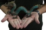 Fengshui - Med Dragon with Ball - 27cm - Image 2