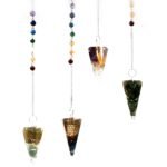 Orgonite Power Chakra Pendulum - Flower of Life - Image 3