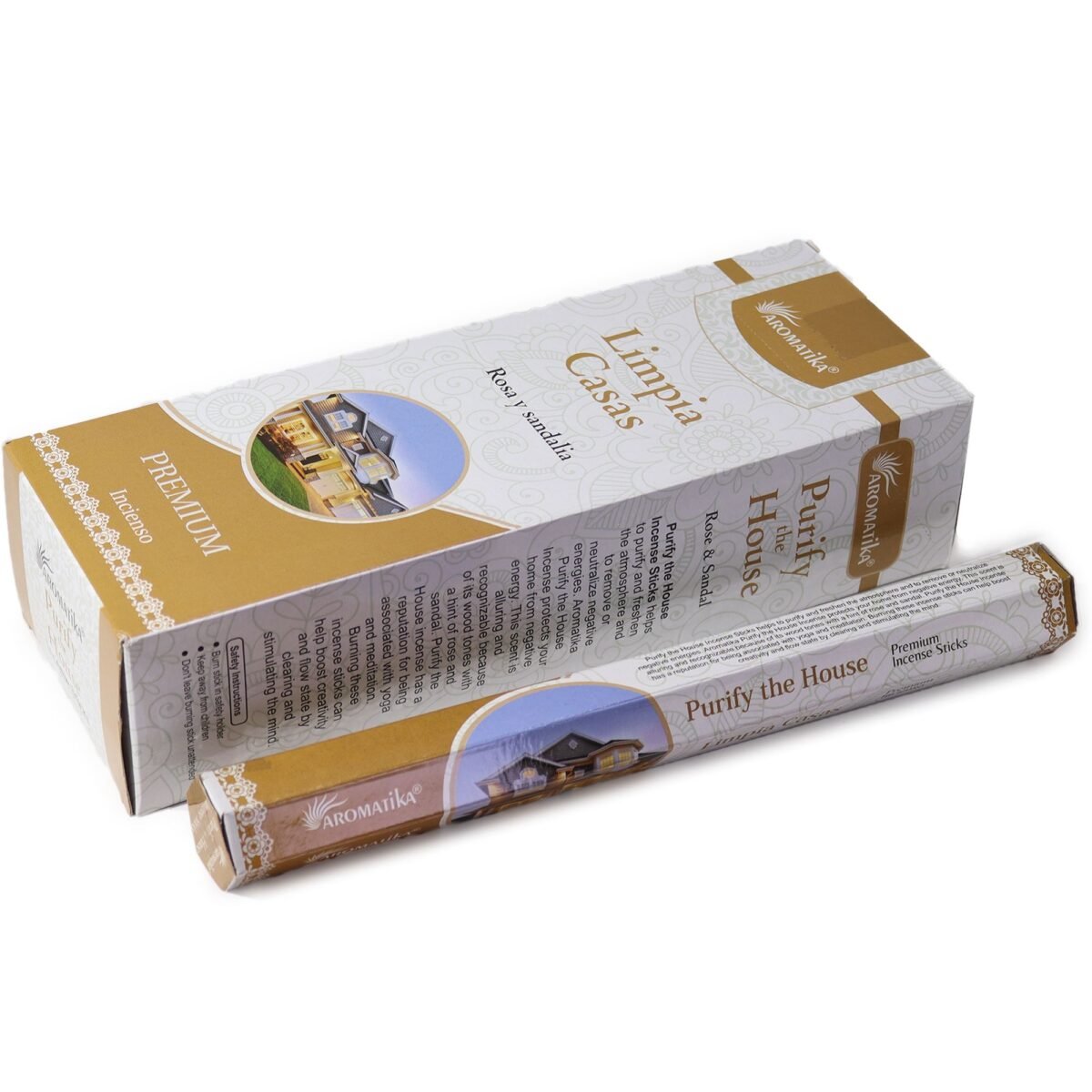 Aromatika Charcoal Free Hex Incense - Purify the House - Image 1