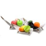 Coconut Leaf Fruit Bowl Set - Whitewash - Image 3