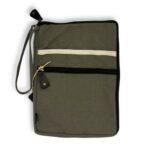 Canvas Tablet Pouch - Olive - Image 4