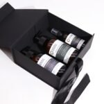 Flat Pack Gift Box - Medium Square (20x18.2x8cm) - Red - Image 2