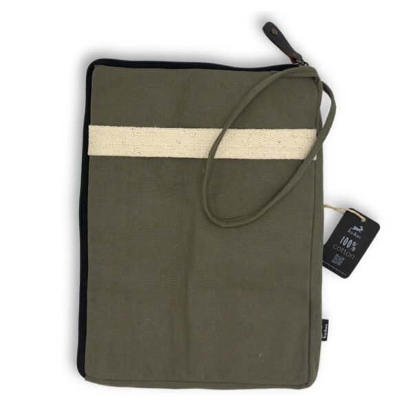 Canvas Tablet Pouch - Olive