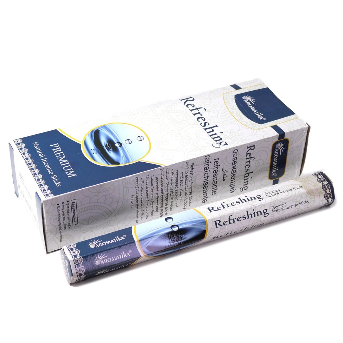 Aromatika Charcoal Free Hex Incense - Refreshing - Image 1