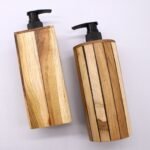 Natural Teakwood Soap Dispenser - Square - Image 8