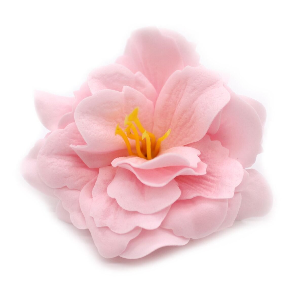 Craft Soap Flower - Small Peony - Pink - Image 1