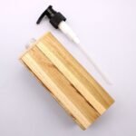 Natural Teakwood Soap Dispenser - Square - Image 9