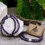 Magnetic Gemstone Bracelet - Amethyst - Image 5