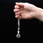 Gemstone Healing Hands Pendant - Rose Quartz - Image 3