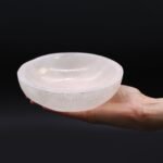 Selenite Round Bowl - 15cm - Image 4