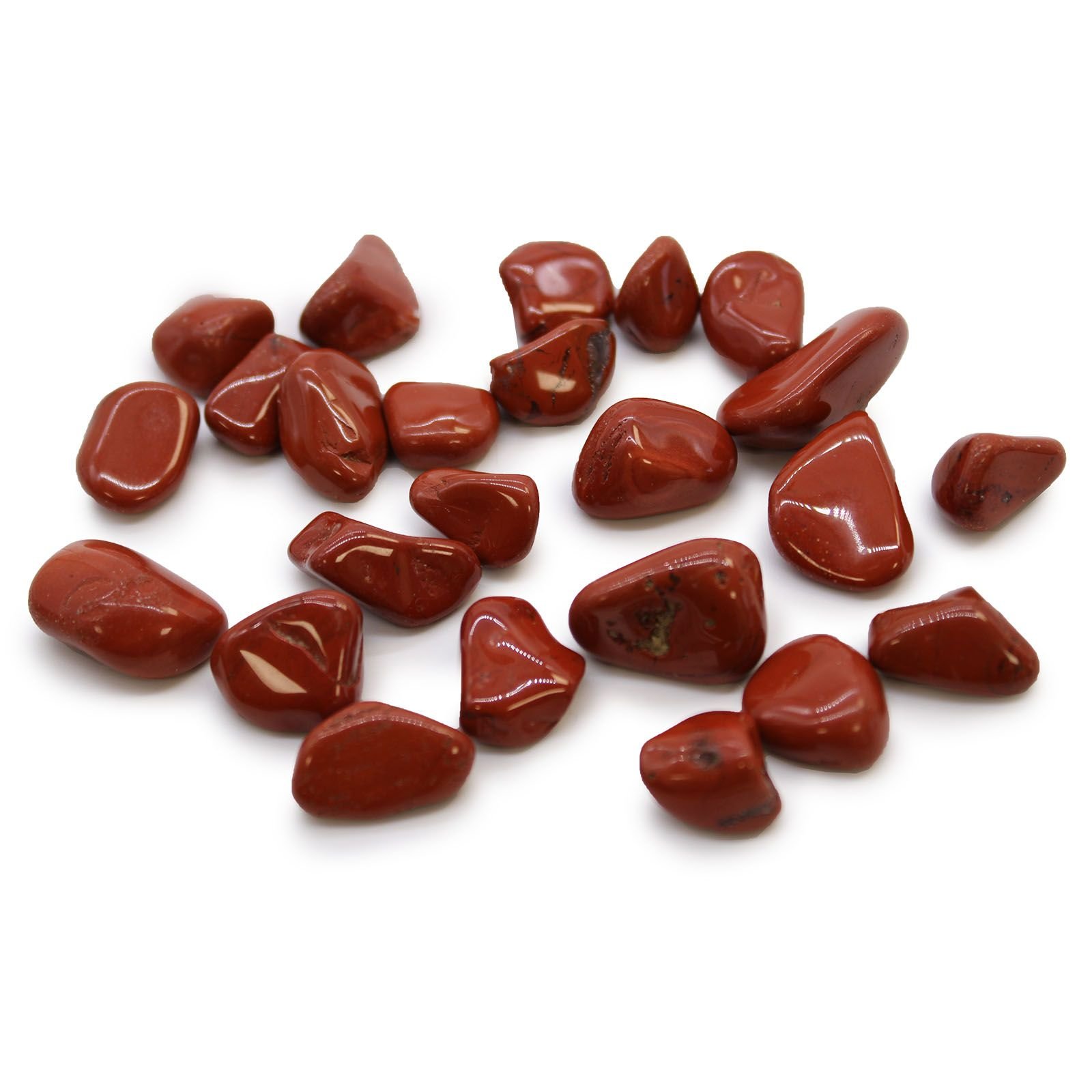 bG9jYWw6Ly9tZWRpYS85US82Qy82MFIzMEMxRzZSVjM2QzlRL2E1NDJhNmYxLmpwZWc-8.jpg Small African Tumble Stones - Jasper - Red - Image 1