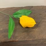 Craft Soap Flower - Med Tulip - Yellow - Image 2