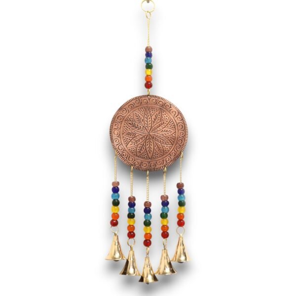 Indian Chimes - Med Tree of Life - Chakra Beads 5 Bells