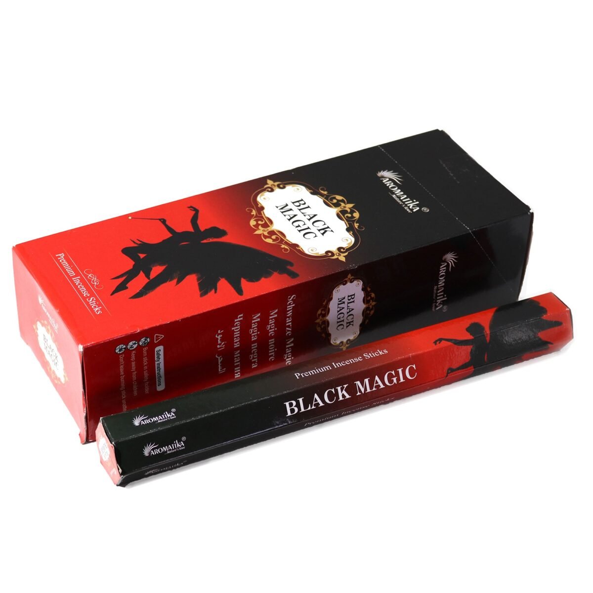 Aromatika Charcoal Free Hex Incense - Black Magic - Image 1