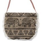 Fab Fringe Bag - Elephant Print - Image 4