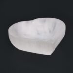 Selenite Heart Bowl - 10cm - Image 3