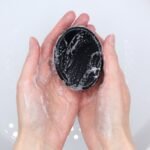 Charcoal Soap 85g - Geranium - Image 4