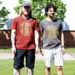 XLarge Stone Washed T-Shirt - Mandala - Maroon - Image 4