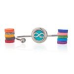 Aromatherapy Jewellery Crystal Bracelet - Infinite Love - 20mm - Image 7