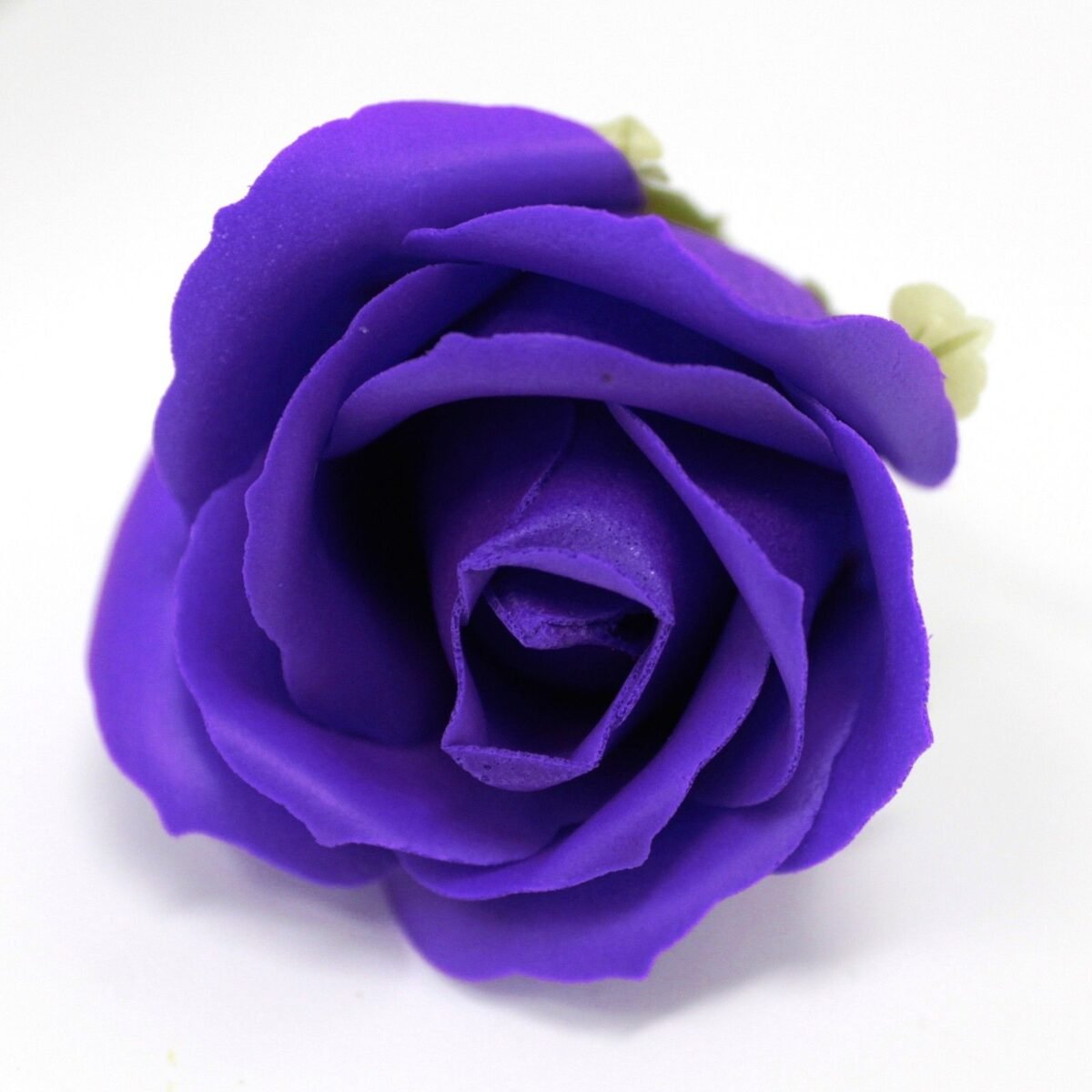 Craft Soap Flowers - Med Rose - Violet - Image 1