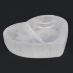 Selenite Heart Bowl - 15cm - Image 3