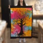 Cotton Wall Art - Tree of Strength - Image 2
