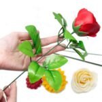 Craft Soap Flowers - Med Rose - Violet - Image 9
