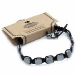 Magnetic Hematite Shamballa Bracelet -  Round Corners - Image 2