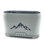 Himalayas Aroma Diffuser - USB-C - Remote control - Flame Effect - Image 2