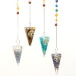 Orgonite Power Chakra Pendulum - Tree of Life - Image 3