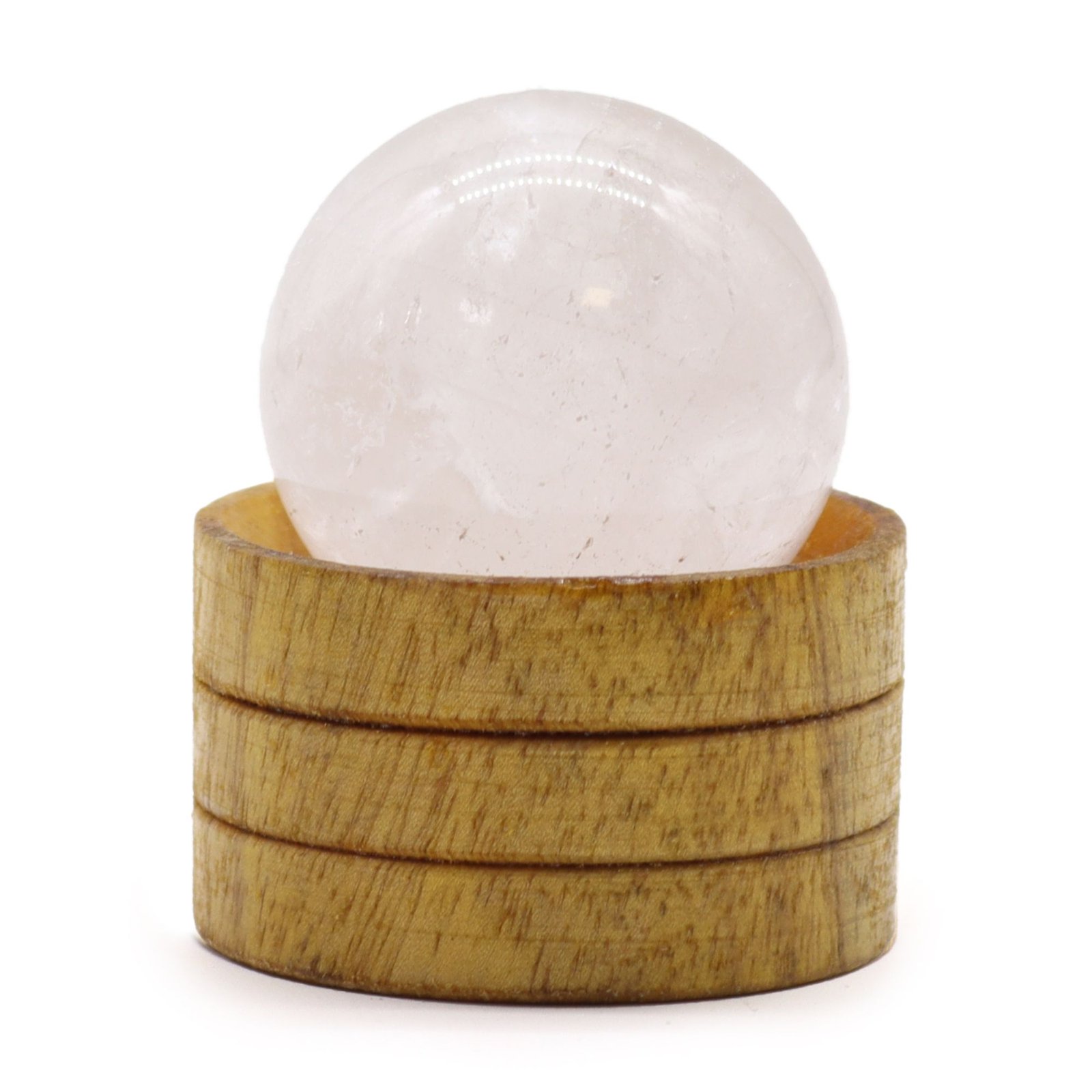 bG9jYWw6Ly9tZWRpYS8xUS82RS82MFIzMEMxSDc0VzM2RTFRL2FkZDVjNWRhLmpwZWc.jpg Gemstone Sphere 40mm - Clear Quartz with Stand - Image 1
