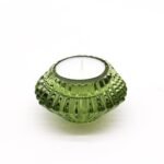 Flower Flip Dinner Candle / Tealight Holder - Garden Jade - Image 3