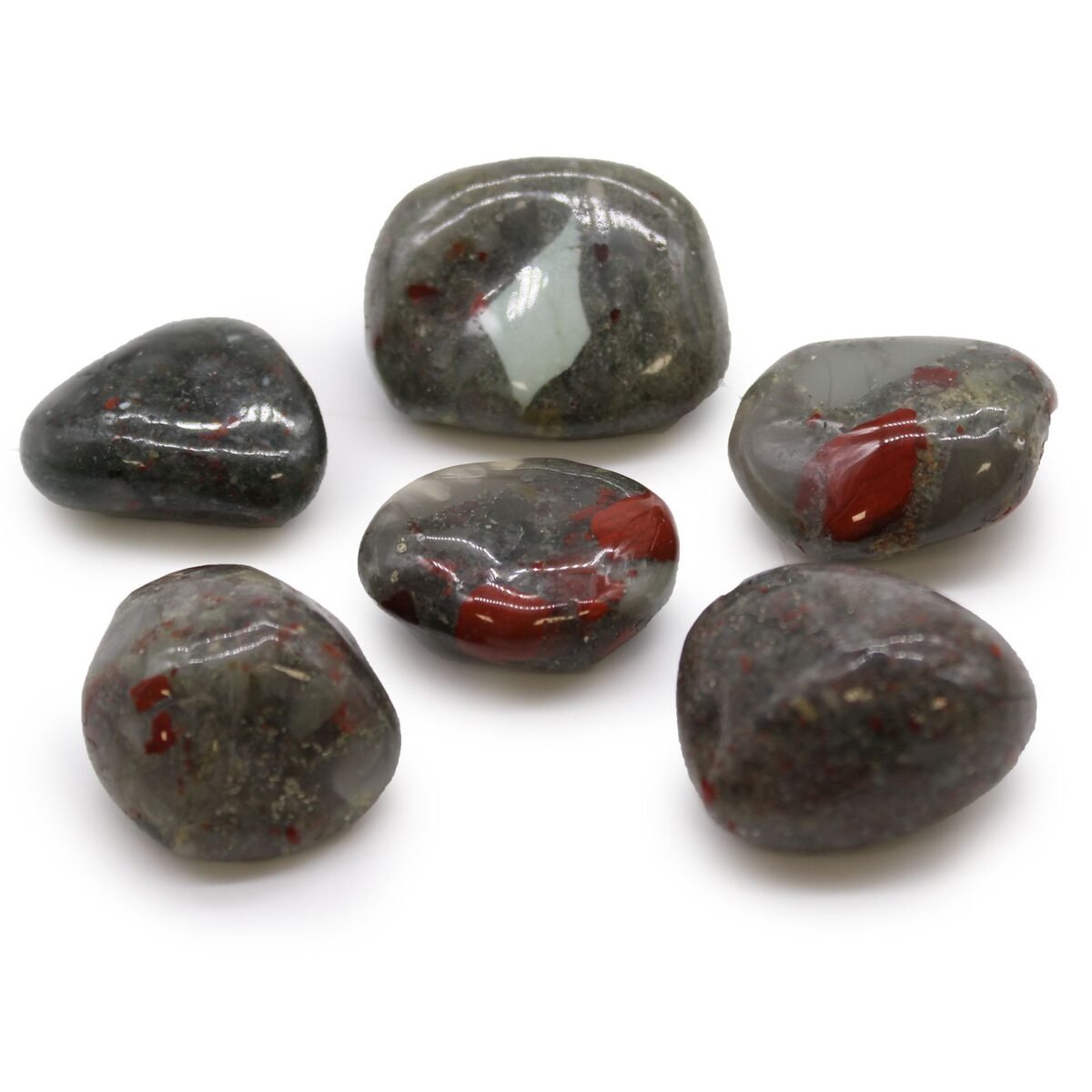 Large African Tumble Stones - Bloodstone - Sephtonite - Image 1