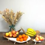 Coconut Leaf Fruit Bowl Set - Whitewash - Image 4