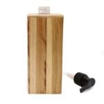 Natural Teakwood Soap Dispenser - Square - Image 3