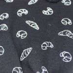 Natural Jute Cotton Gift Bag - Black Lining - Large - Image 5