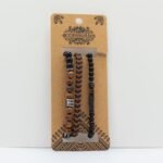 Mens Premium Bracelet Sets -  Black & Tans (asst) - Image 4
