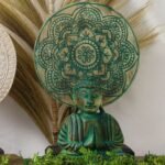 Buddha Feng Shui Set - Buddha Knot - Green - Image 5