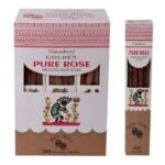 30g Golden Pure Rose Smudging Resin Sticks