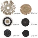 Set of Six Natural Wall Art - Abu-Abu Collection - Image 8