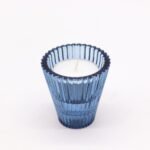 Flip Dinner Candle / Tealight Holder - Royal Blue - Image 3