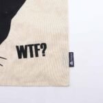 Iconic Basic Tote Bag - Black Cat - Natural 4oz