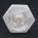 Selenite Hex Bowl - 10cm - Image 2