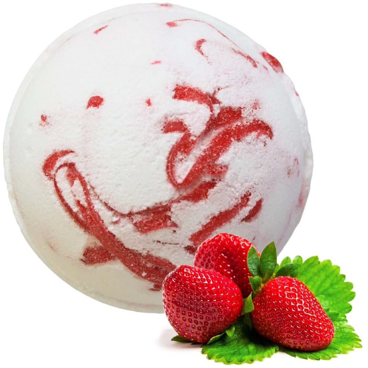 Tropical Paradise Coco Bath Bomb - Strawberry - Image 1