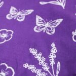 Natural Jute Cotton Gift Bag - Lavender Lining - Large - Image 4