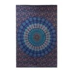 Single Cotton Bedspread + Wall Hanging - Classic Mandala - Image 2